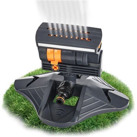 Arroseur de pelouse à 16 buses pour arrosage du jardin, 4 modes, oscillation automatique, arroseur carré pour l'irrigation, arroseur pour pelouses et surfaces, système d'irrigation, arroseur (1/5)