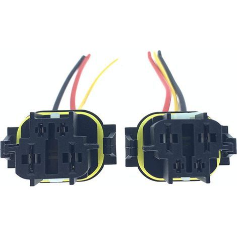 Compatible avec la prise de ventilateur électrique BMW 17429618239 pour les séries 3, 5 et 7 (E90, E60, E66, F18, F20, X5 et X6) -- JB1899-4P