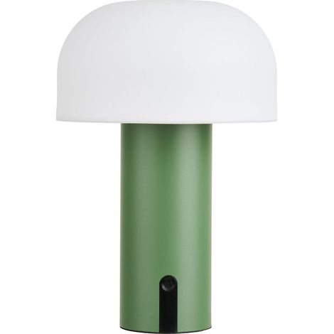Sofie lampe de table rechargeable blanche, verte. (1/5)