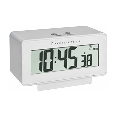 TFA-Dostmann 60.2544.02 despertador Reloj despertador digital Blanco (1/5)