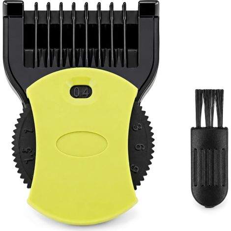 Sabot de tonte 14-en-1, longueur de coupe 0,4–10 mm adapté aux modèles QP2520 QP2530 QP2620 QP2630 QP2734 QP2824, guide de coupe pour barbe et corps, fixation solide – non adapté aux séries 360 et Pro (1/5)