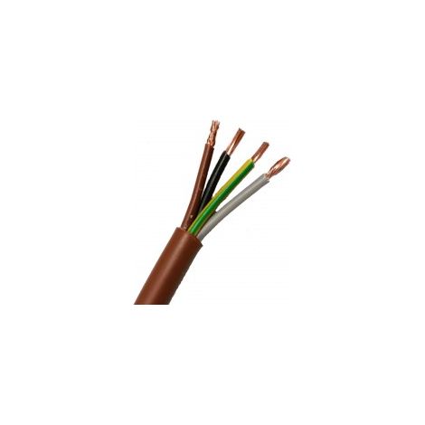 FS18OR18 Câble antidéflagrant 5X1 MMQ Marron 1 Mt