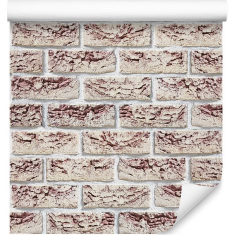 Carta da parati effetto muro di mattoni per soggiorno e camera da letto, 50x1000 cm (1/5)