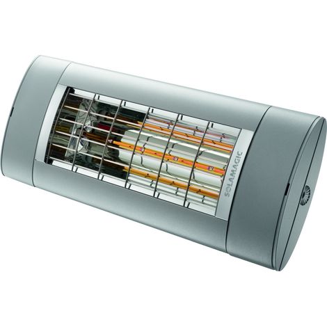 Solamagic S1+ Premium Infrarotstrahler mit Schalter 1400W Heizstrahler Wand/Decke