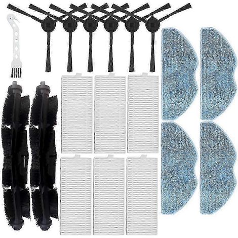 19 pièces pour brosse principale Tefal Rowenta X-Plorer Série 75 S+ RG8597W : (1/4)
