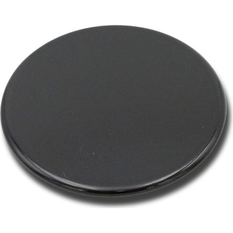 Ersatzteil - Brennerdeckel/ Flammenverteiler (schwarz) Durchm.100 mm - - INDESIT, ARISTON HOTPOINT, SCHOLTES, WHIRLPOOL, IKEA, IGNIS, LADEN, PROLINE, 2I MARCHI