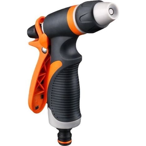 Pistola per annaffiatura SHINING HOUSE, Pistola Annaffiatoio con 3 Modalità di Irrigazione - Spruzzatore a Mano ad Alta Pressione per l'Irrigazione del Prato, Lavaggio dell'Auto, Bagno per Animali Dom (1/3)
