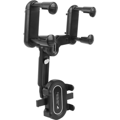 Support Téléphone Rétroviseur Fixation GPS Navigation Caméra Embrayage Clip Miroir (1/5)