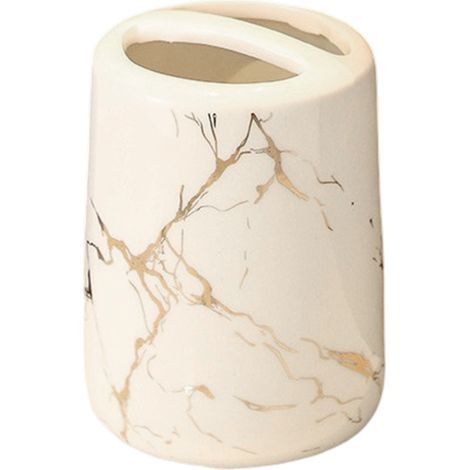 Porte-brosses à Dents Organiseur, pour électriques dentifrice, céramique porte-stylos rangement bureau