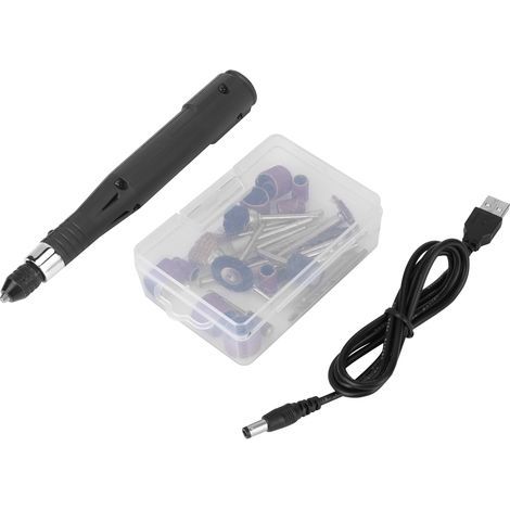 MINI ELECTRIC MINI DROY GRING STALL PORTABLE POLUSE Machine 5000-15000R / Min 5V 2A (1/5)