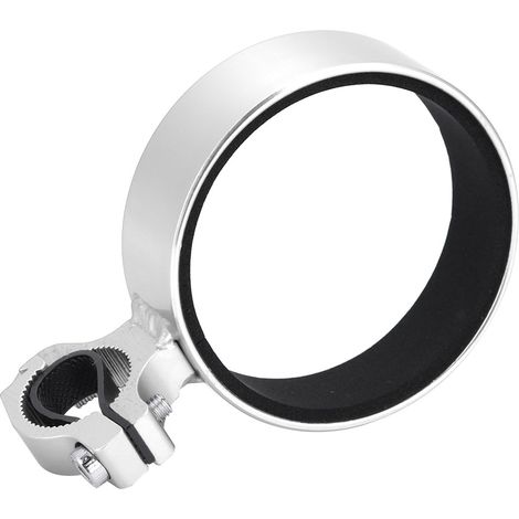Fahrradflaschenhalter aus Aluminiumlegierung, silberfarben (1/5)