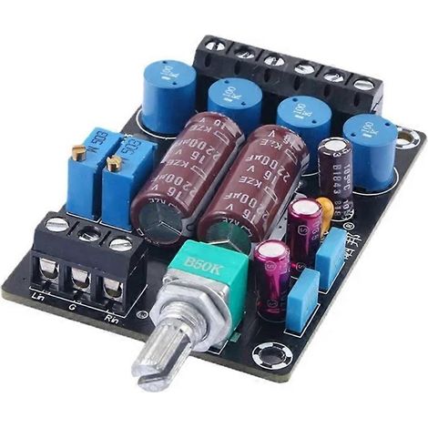 TA2024 15Wx2 Stereo-Audioverstärkerplatine, 2.0-Kanal-Class-T-Verstärker, Soundverstärker für Heimkino (1/5)