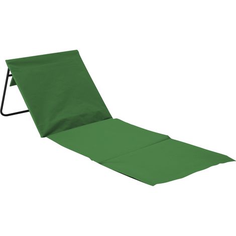Thinia Home Faltbare, gepolsterte Strandmatte mit Rückenlehne 149,5 x 50,5 x 42 cm