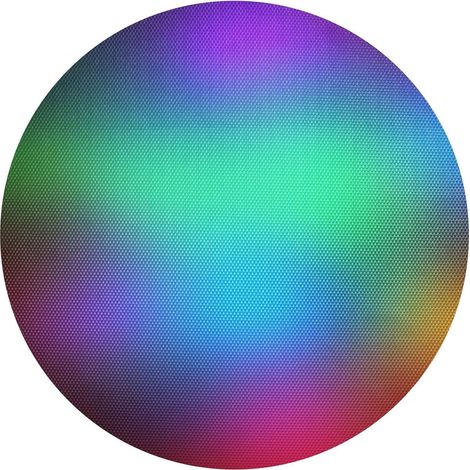 Sets de table lavables en vinyle aux couleurs vives pour décoration de fête'Couleurs Vives one sizex4'Couleurs Vives'one sizex4