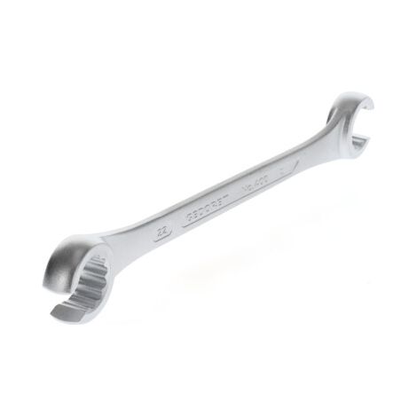 Clé à double anneau 400 19x22mm 230mm ouverte, avec double-hexagone