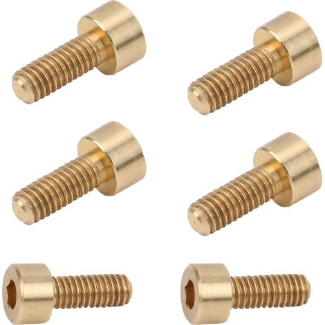 50 Stück Innensechskantschrauben, Kupferbefestigungselemente, Hardware-Werkzeuge, Industriebedarf M4M4x10 (1/5)