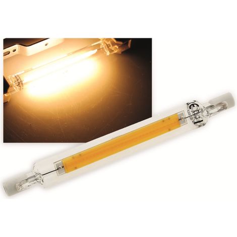 CHILITEC LED-Lampe R7s, EEK: E, 8 W, 930 lm, 2900 K, warmweiß, COB, 118 mm (1/3)