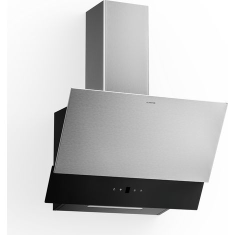 Klarstein Campana extractora Verosteel  Elegante, minimalista, potente  Clase de energía A  624 m³/h  60 cm