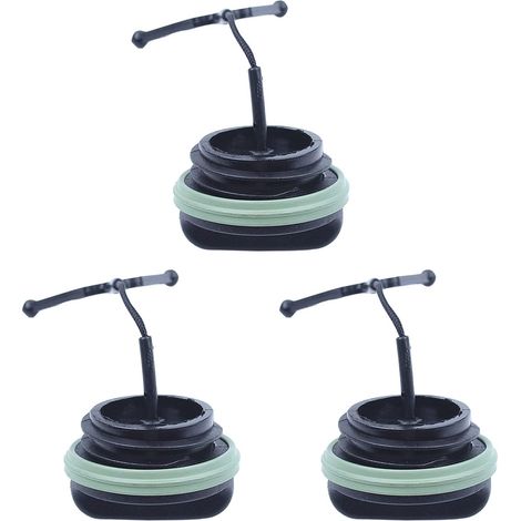 3x Fuel Gas Cap For Husqvarna 254 257 334 385 395 394 3120 242 246 335 537215202, Fuel Cap. (1/5)