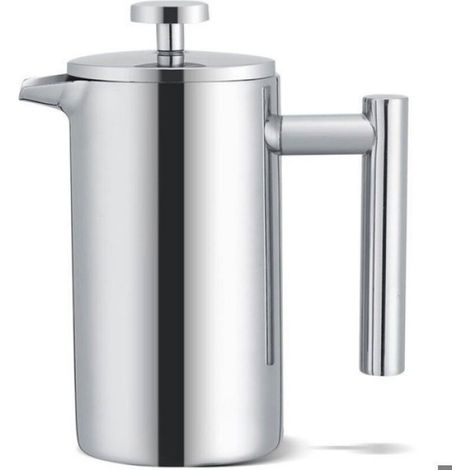 Cafetière à piston 350 ml en acier inoxydable – Double paroi isolante – Filtre de précision – Poigné ACCESSOIRES POUR PULVERISATEUR (1/4)