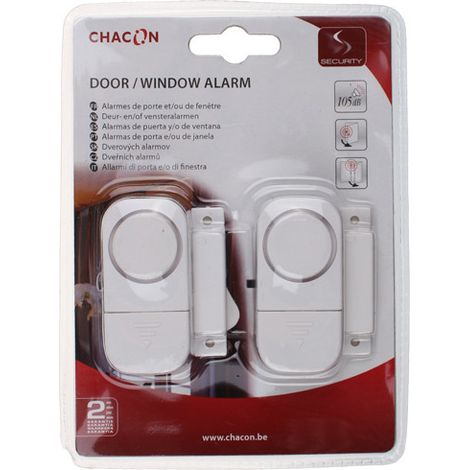 Chacon - alarm sans fils 120db portes et fenêtres par 2 , avec (1/2)