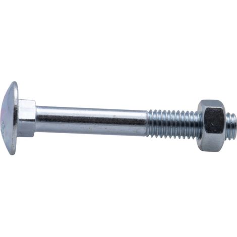 Boulon zingué TRCC Viswood Ø8x80mm (lot de 3 boulons)