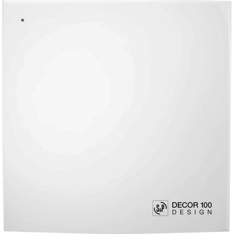 Unelvent – Aérateur extra-plat 80 m3/h – Puissance 10,7W – Hygrostat réglable 60-90% HR – Clapet anti-retour – D 100 mm – Installation murale/plafond (1/4)