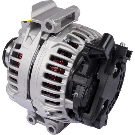Alternatore, 150A, 14V, compatibile con E81 E87 E46 E90 E91 E92 E93, codice ricambio intercambiabile 12317516098, ottimizzato per le prestazioni del veicolo. (1/5)