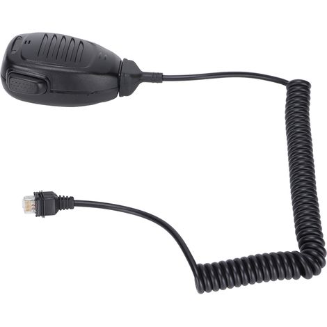 Microphone et haut-parleur intégrés pour talkie-walkie 8 broches, compatibles avec les radios portables Kenwood NX-700, NX-800, TK-8180 et TK-8160. (1/5)