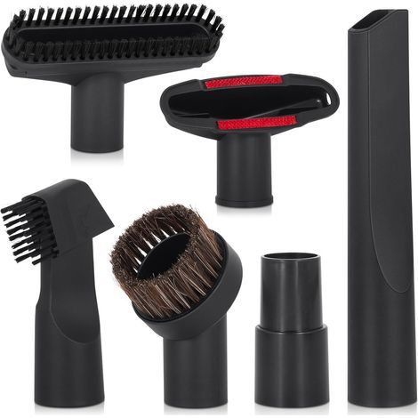 6 Pièces Embout Aspirateur Universel,avec Adaptateur de Tuyau 32/35 mm,Matériaux Haute Embouts Aspirateur Kit pour Tous Les Aspirateurs,Nettoyer Les (1/5)