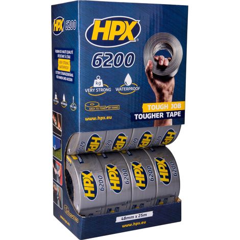 PRÉSENTOIR DE COMPTOIR RUBAN ADHESIF TOILE 12 X CS5025 HPX