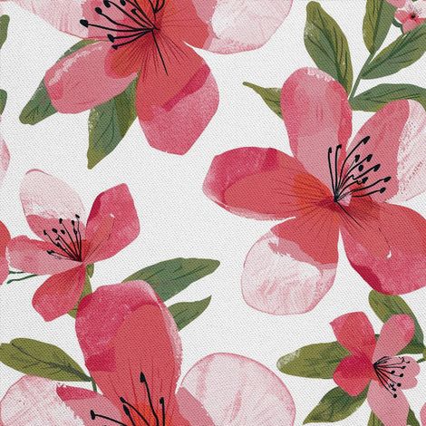 Tela decorativa para exteriores Oxford - Motivo floral I DX5148 (1/5)