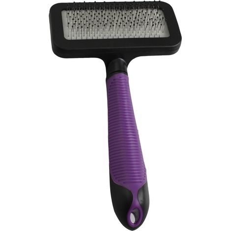 Brosse universelle taille M 10 x 5 cm x 18 cm pour chat - animallparadise