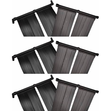 Solar-Panel Poolheizung 6 Stk. 80x620 cm