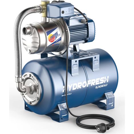 Pedrollo HIDROFRESH FUTURE JETm 2C - 24 CL - Groupe de pression d'eau avec système de pompage FUTURE JETm 2C