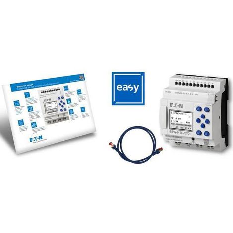 EATON Relais de commande Starter-Box EASY-E4-AC, LCD, Ethernet, 197229 (1/4)
