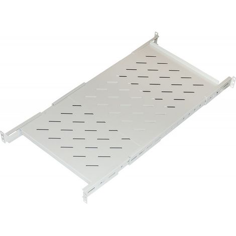 Link Ripiano Allungabile per Armadi Rack Fino a 1000Mm Colore Grigio (1/5)