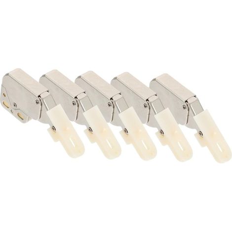 Lot de 10 verrous de sécurité pour portes de meubles et placards (1/5)