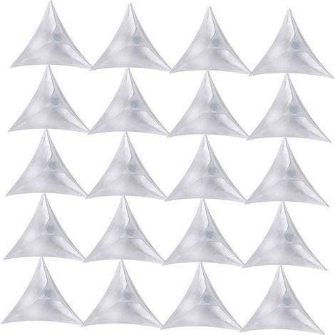 Protège-coins pour meubles - PVC - transparent - triangulaire (1/5)