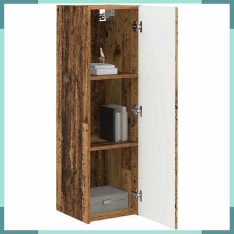 892325 Meuble TV mural Bois Ancien 30 x 31 x 100 cm Bois d'ingénierie (1/5)