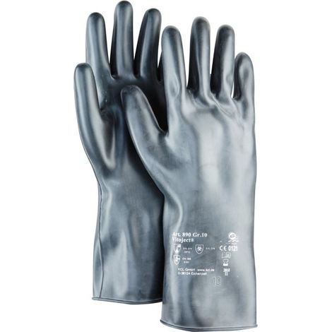 Gants de protection Vitoject 890, 350 mm,Taille11,noir