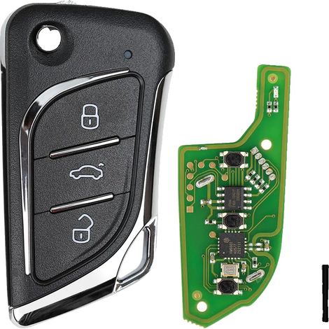 Mando a distancia, compatible con herramientas VVDI, calidad garantizada, BLANCO, 3-a (1/2)