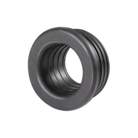 MORSETTO IN GOMMA NERA PER CURVE TECNICHE Misura: Diam. int. 32