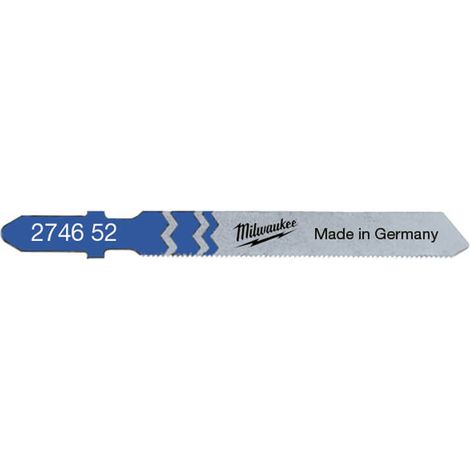 Lama per seghetto alternativo Milwaukee t118a 75 mm denti fini