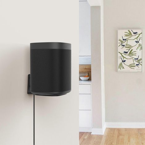Deux supports muraux pour l'enceinte Sonos One SL supports en fer robustes. (1/3)