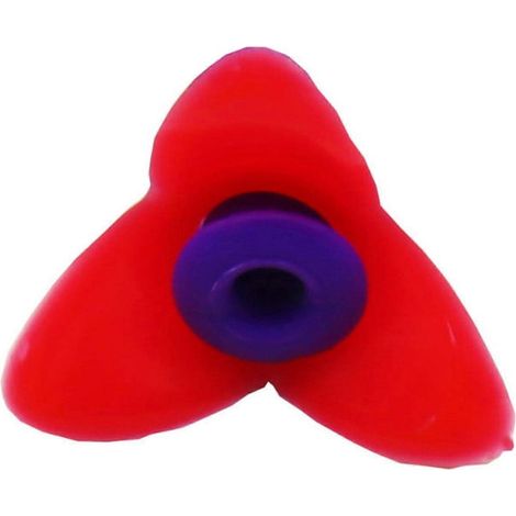 Lot de 10 fleurs de rechange pour mangeoire à colibris, fleurs en plastique sans danger pour les abeilles avec trous faciles à nettoyer-AquaForge (1/2)