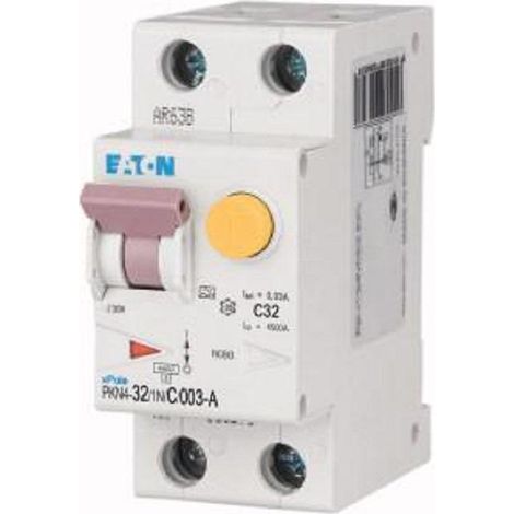 Eaton pkn4-32/1n/c/003-a interruttore magnetotermico 1n 32a c 0,03 classe a 237165 (1/2)