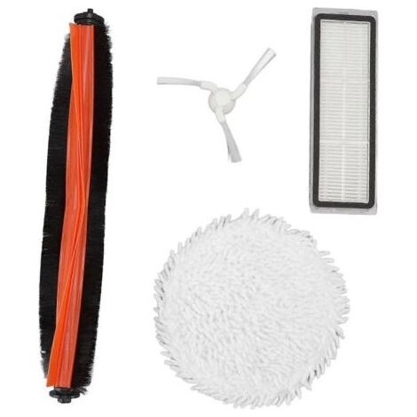 Élément filtrant, brosse principale, brosse latérale et racleur en ABS pour balayeuse MIJIA STYTJ06ZHM (1/5)