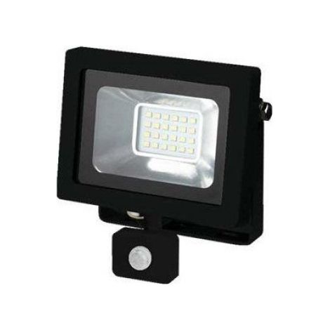 Projecteur Led - Detecteur De Mouvement - 10 W - 800 Lm - 6000 K - Alu - IP44 - Extérieur - 1 Pièce