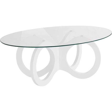 Ritmo-Table basse Blanc brillant (1/4)